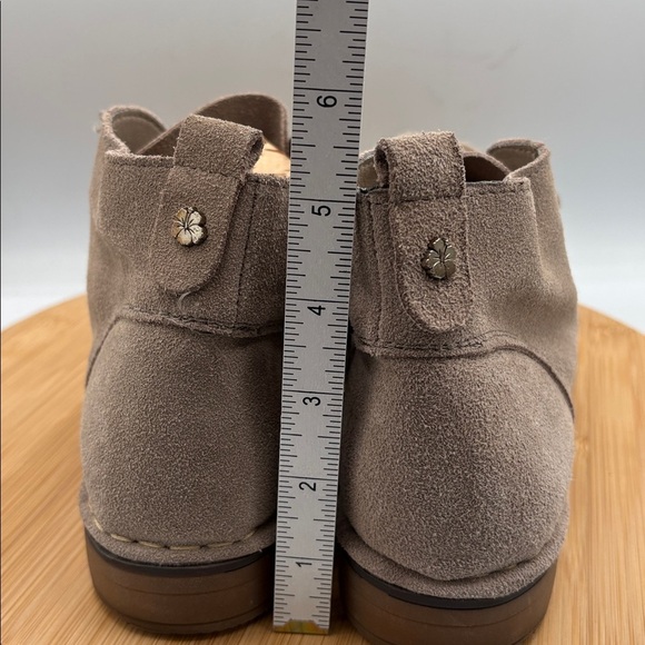 Tommy Bahama Evert Taupe Suede Desert Chukka Booties Women 9.5 Boho festival - Picture 6 of 11